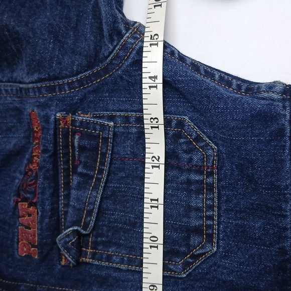 RARE Vintage 90s Phat Farm Denim Jumpsuit‎ One Piece Coveralls 4 KIDS - Picture 9 of 9